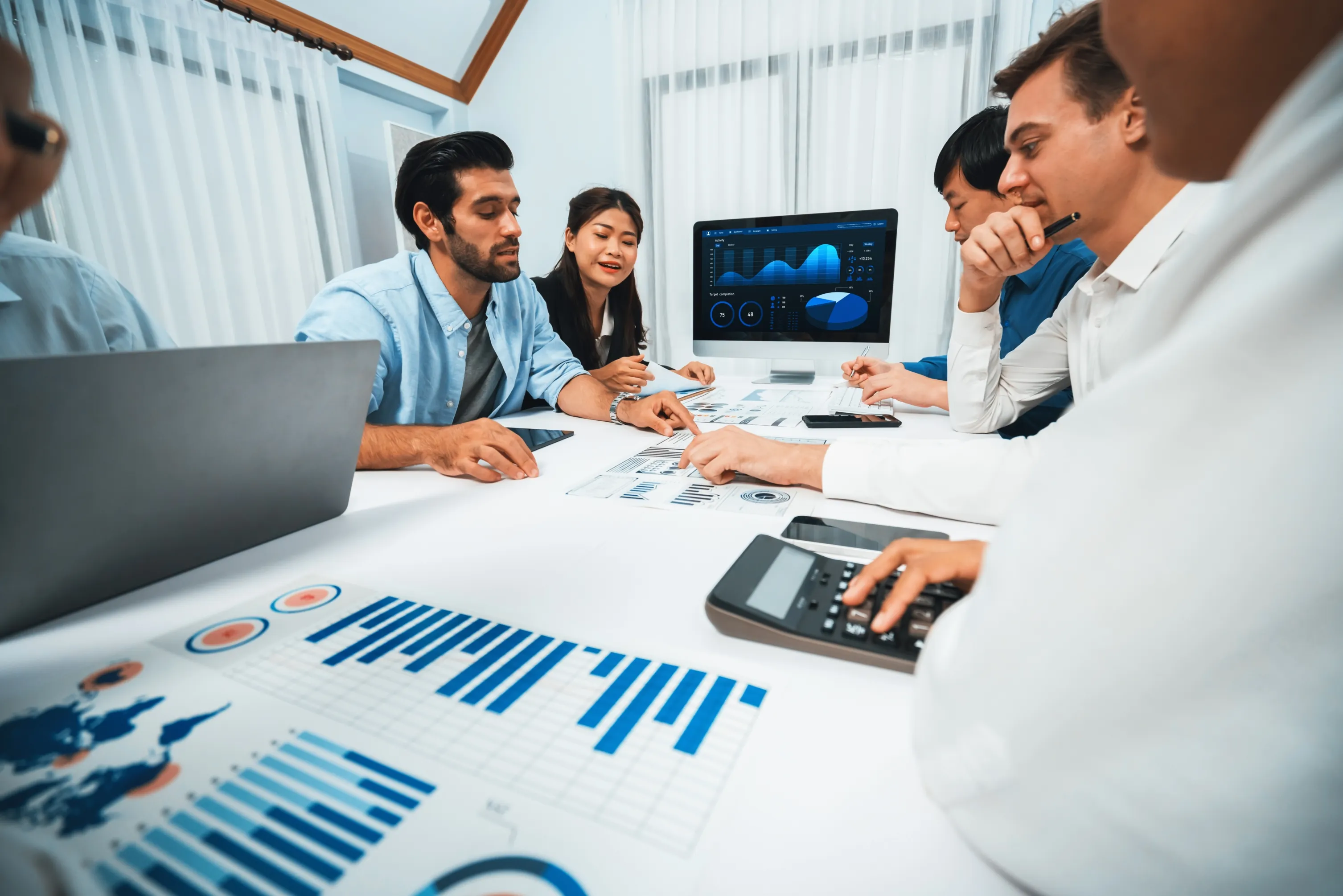 Value-based care team reviewing risk and revenue opportunities &mdash; eCareRevenue platform