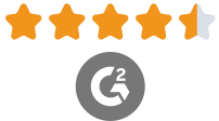 G2: 4.5 out of 5 stars
